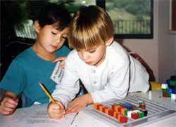 Tangible objects help young ones grasp basic math
