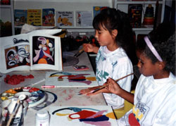 Merit Academy Students Reproduce the Masters' Paintings as They Learn About the Artists, Techniques, and Art History